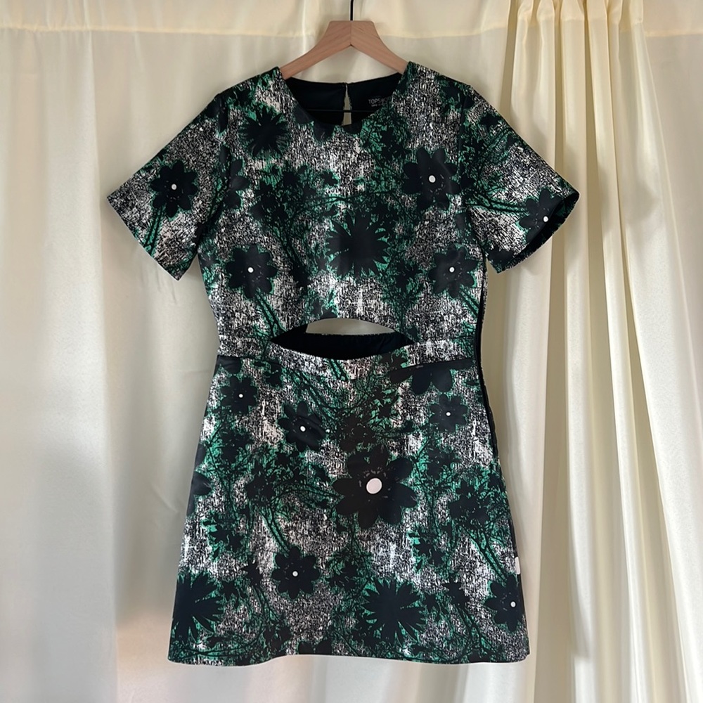 TOPSHOP Floral Dress